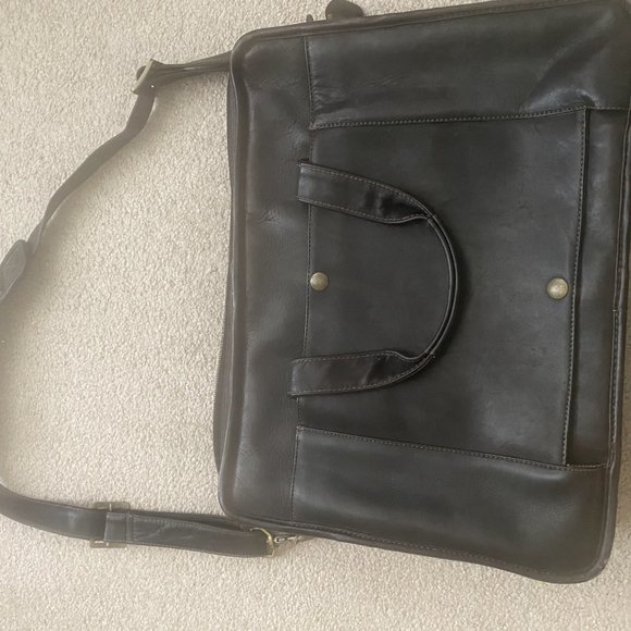 Sante Fe Genuine Leather Breif Case - Picture 2 of 3